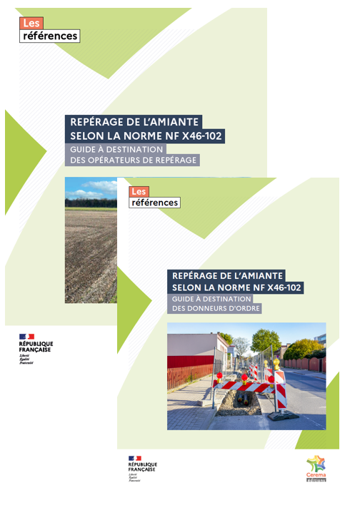 PUBLICATIONS DU CEREMA SUR LA PREVENTION DU RISQUE AMIANTE DANS LES TRAVAUX DE VOIRIE